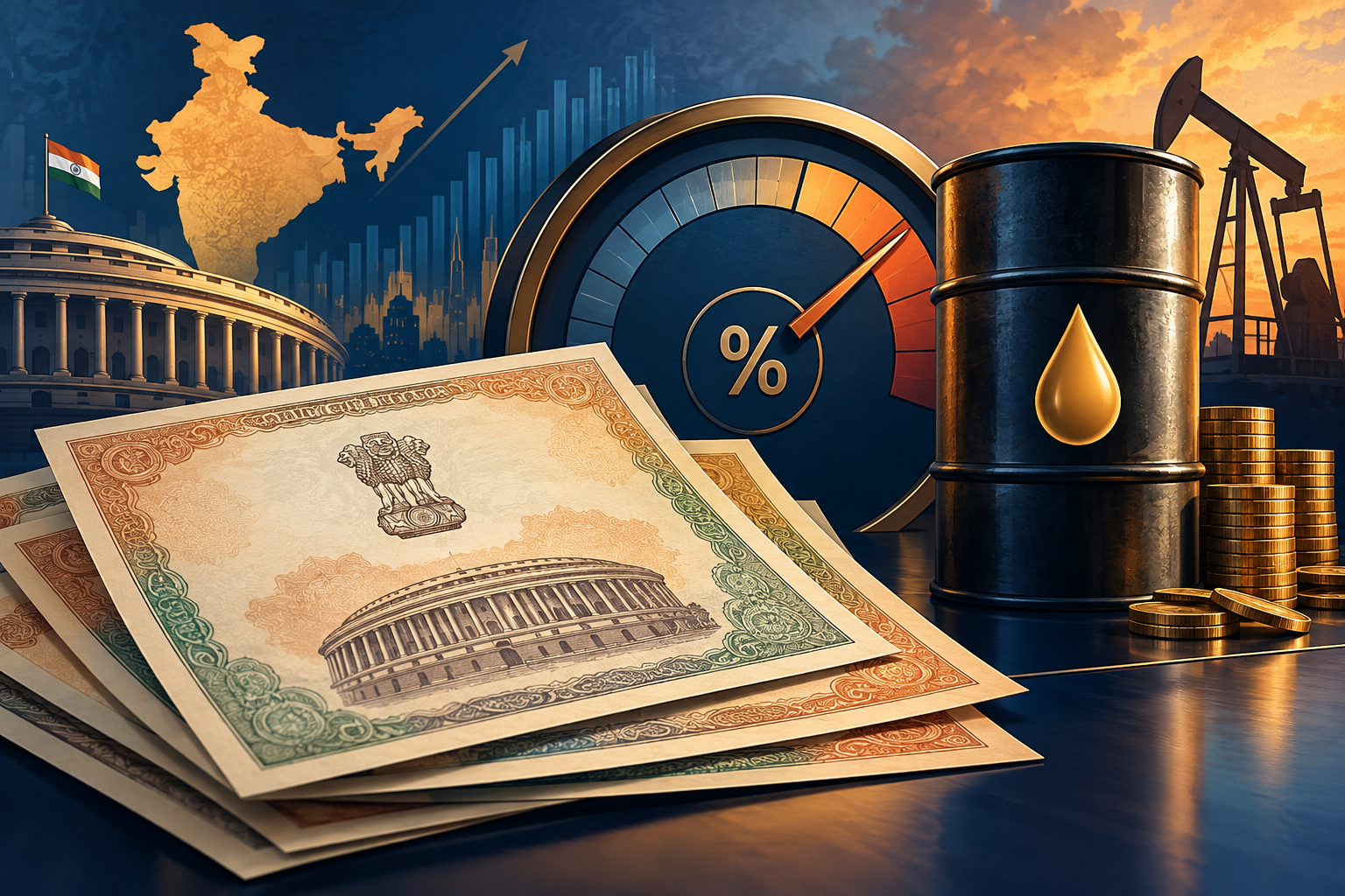 Reserve Bank of India headquarters in Mumbai, contextual image for Indian bonds and interest-rate policy