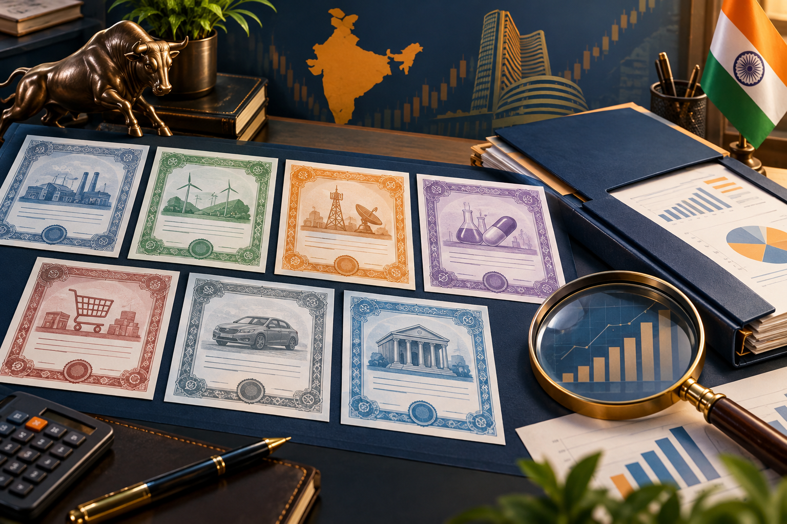Illustration of quarterly shareholding analysis for the Mukul Agrawal portfolio